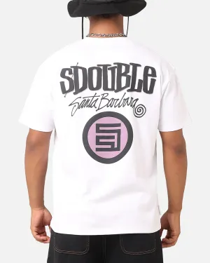 S Double Combo Platter T-Shirt Washed White