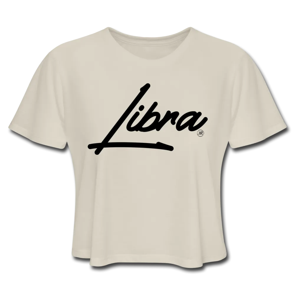 Sassy Libra Women's Crop Tee