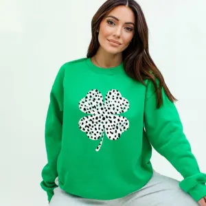 Speckle clover tee