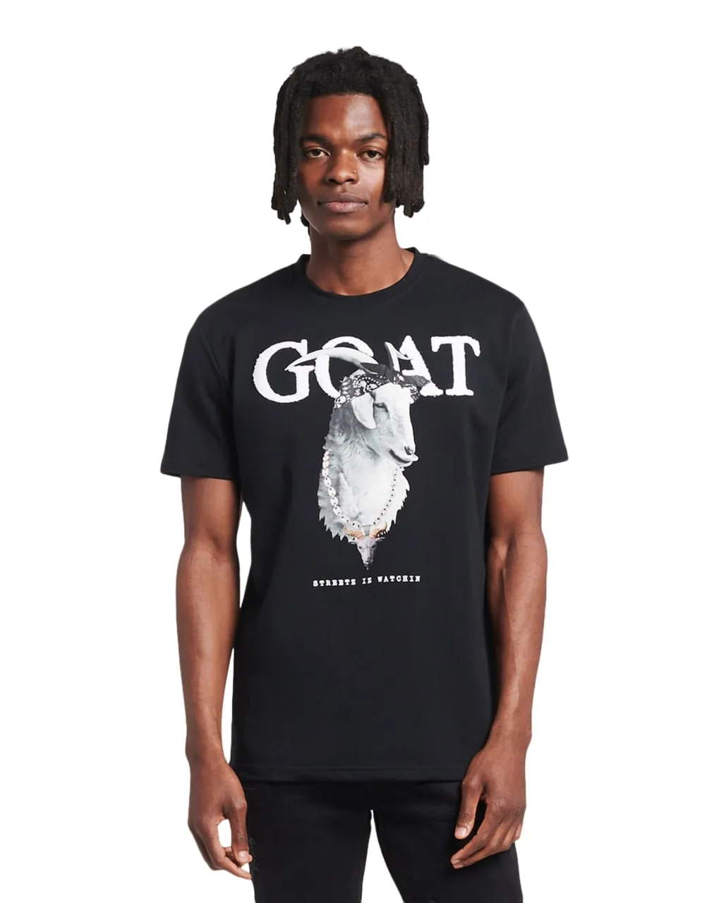 Streez Iz Watchin Men's GOAT T-Shirt