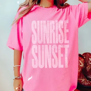 Sunrise Sunset Comfort Color Tee