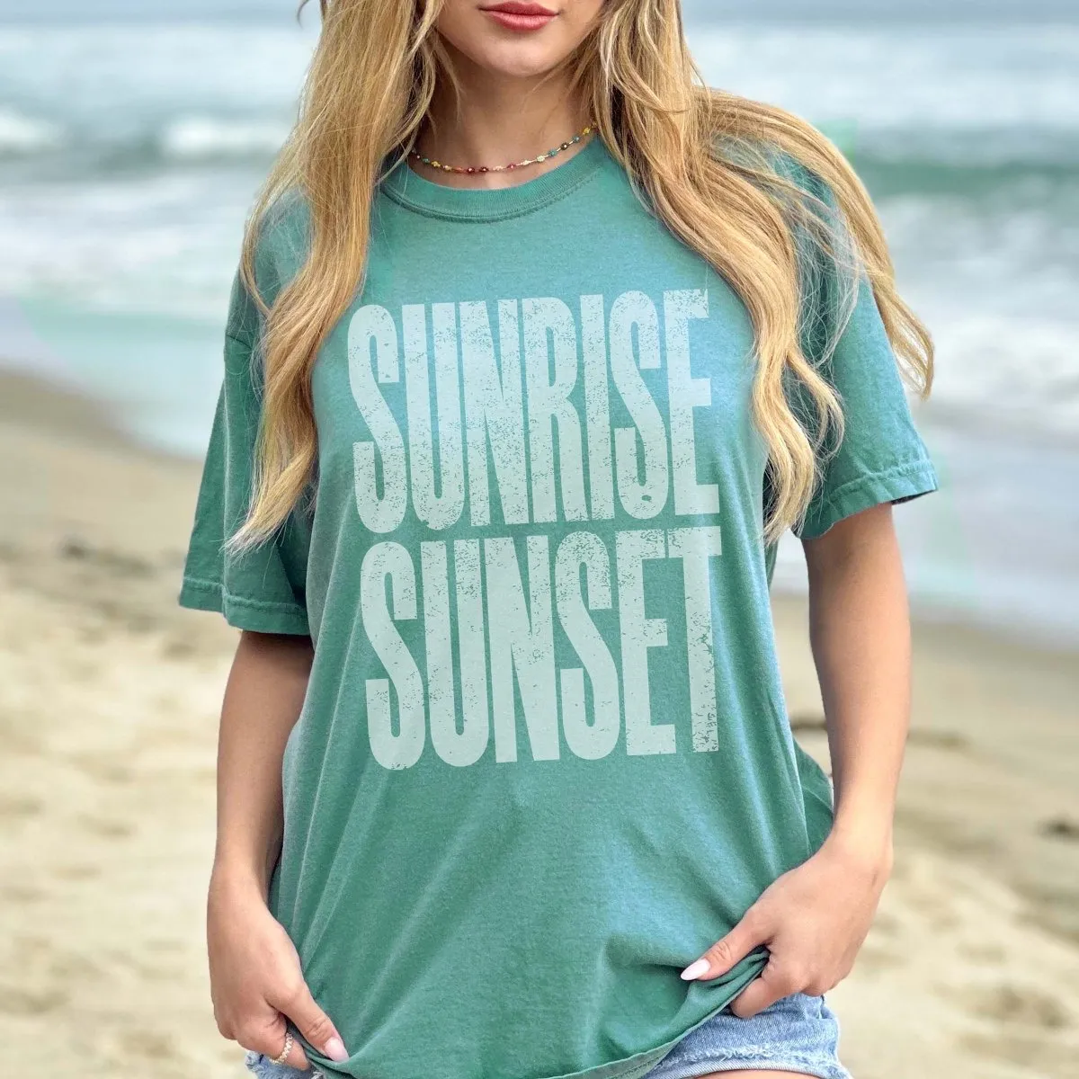 Sunrise Sunset Comfort Color Tee