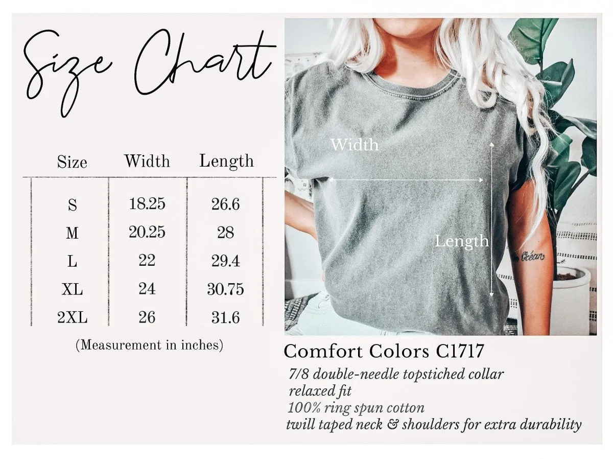 Sunrise Sunset Comfort Color Tee