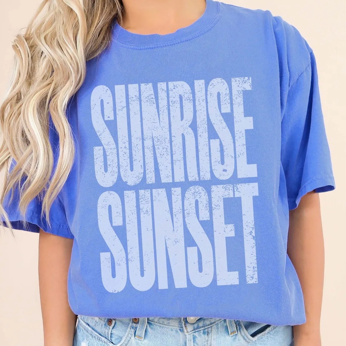 Sunrise Sunset Comfort Color Tee