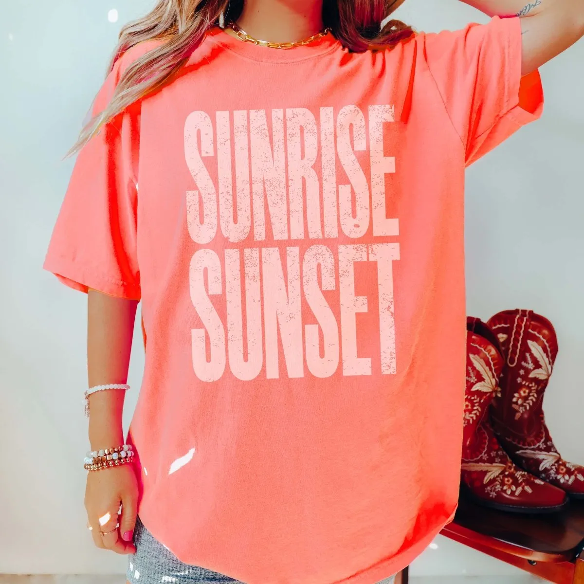 Sunrise Sunset Comfort Color Tee