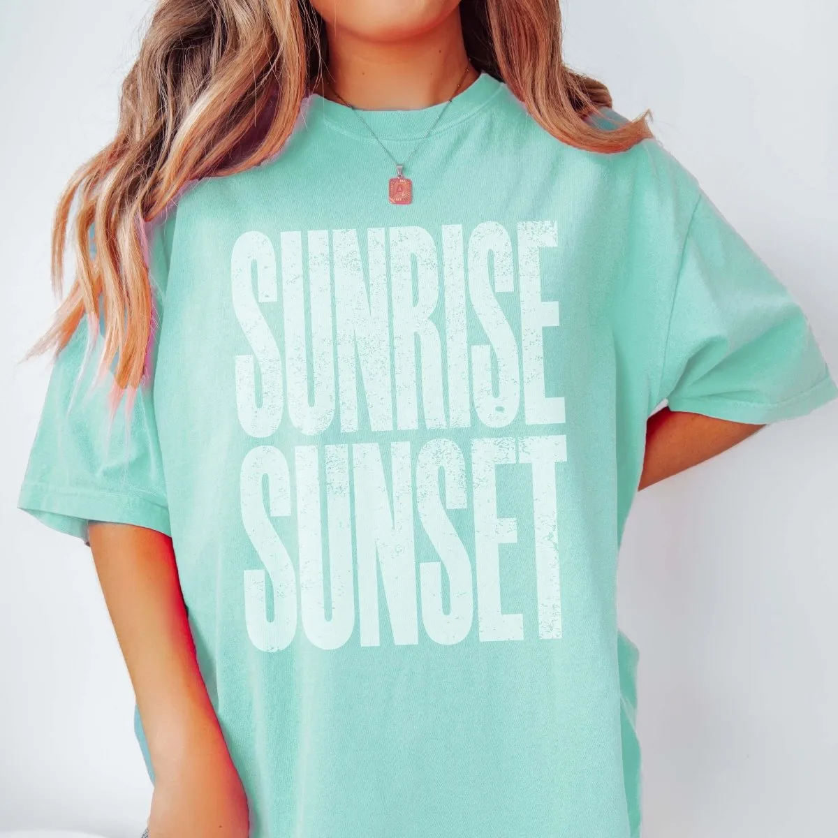 Sunrise Sunset Comfort Color Tee