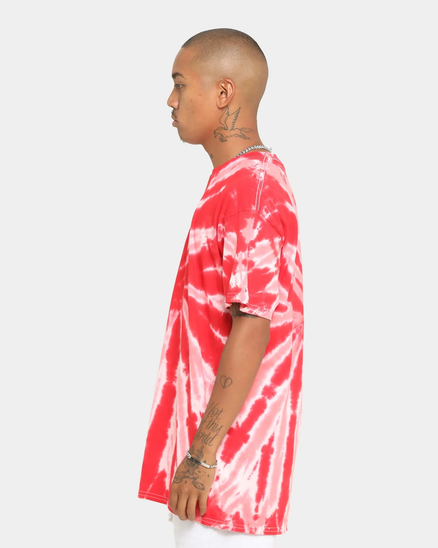 Tie Dye USA Twist T-Shirt Red