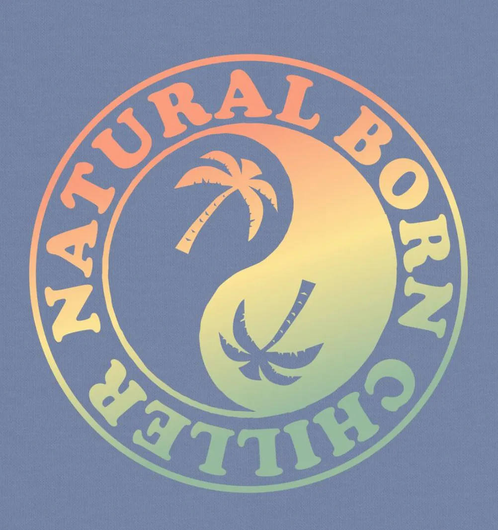 Tiny Whales - Natural Born Chiller Tank in Faded Navy