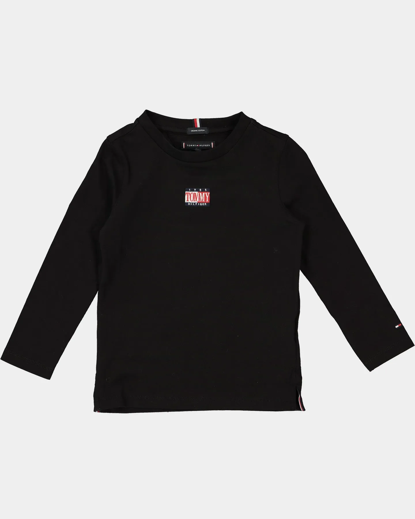 Tommy Hilfiger Kids' Timeless Tommy Long Sleeve T-Shirt Black