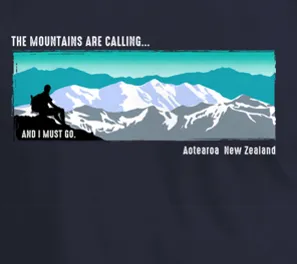 UNISEX TEE MOUNTAINS CALLING