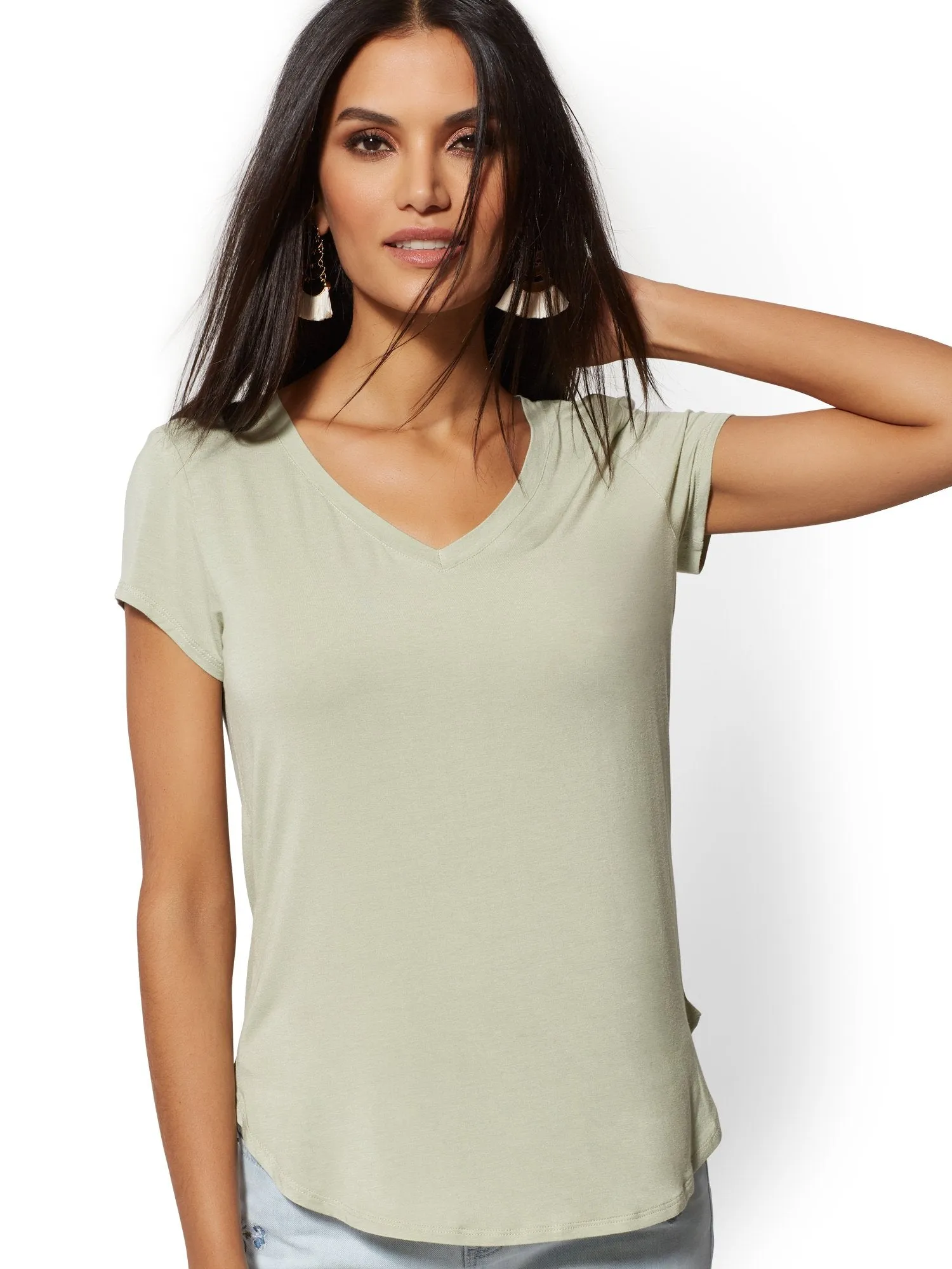 V-Neck - Soho Soft Tee